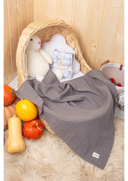Dijital Baskılı 3'lü Müslin Örtü Seti - 75X75 cm - ZT5000 fırsatları
