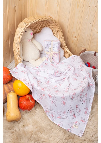 Dijital Baskılı 3'lü Müslin Örtü Seti - 75x75 cm - ZT5000 modelleri