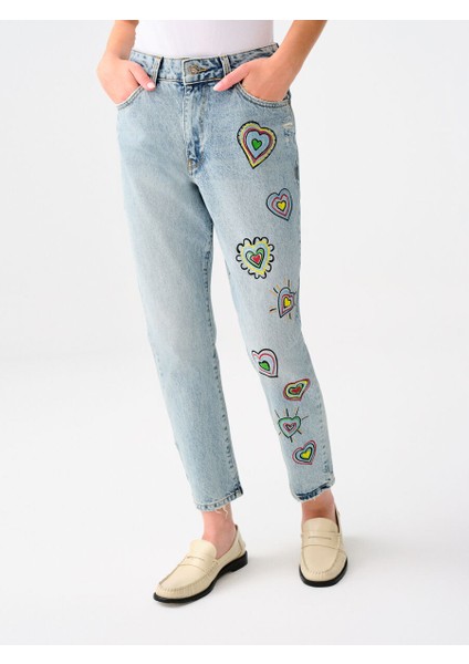 Mom Regular Fit Kadın Pantolon