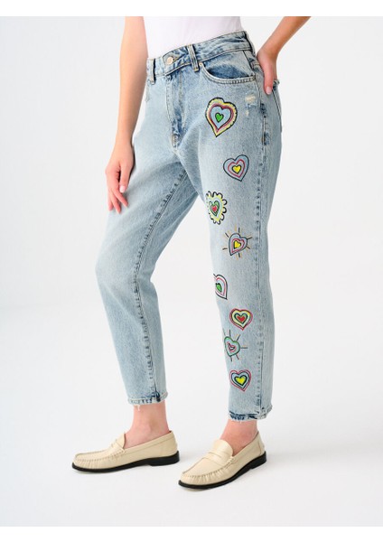 Mom Regular Fit Kadın Pantolon