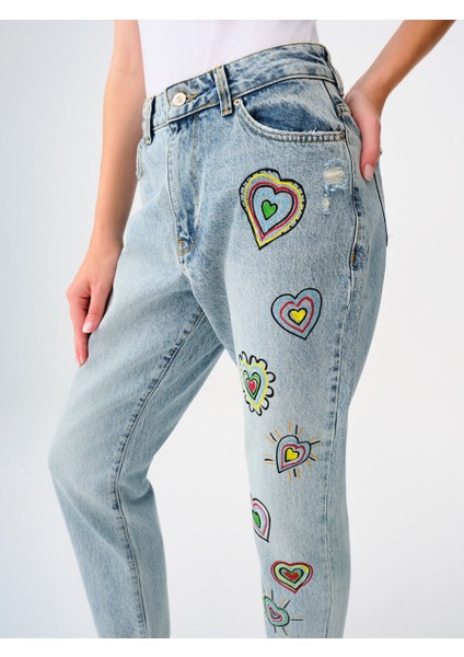 Mom Regular Fit Kadın Pantolon