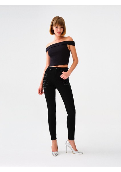 Natalie Skinny Fit Kadın Pantolon