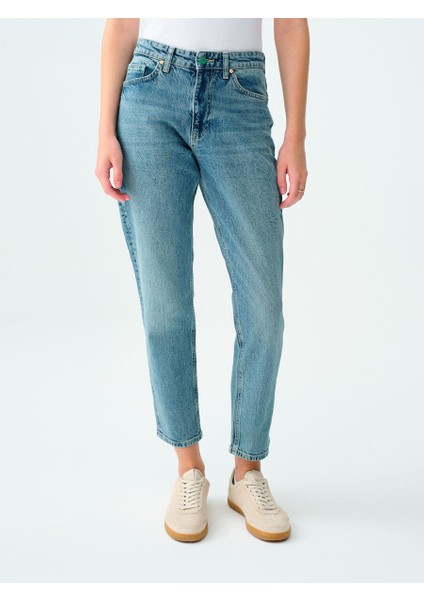 Mom Slim Fit Kadın Pantolon fiyatları