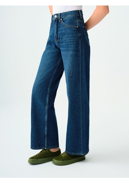 Wide Leg Regular Fit Kadın Pantolon fırsatları