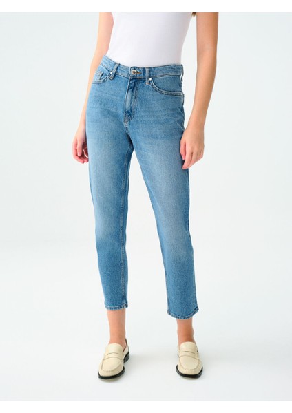 Mom Slim Fit Kadın Pantolon fiyatları