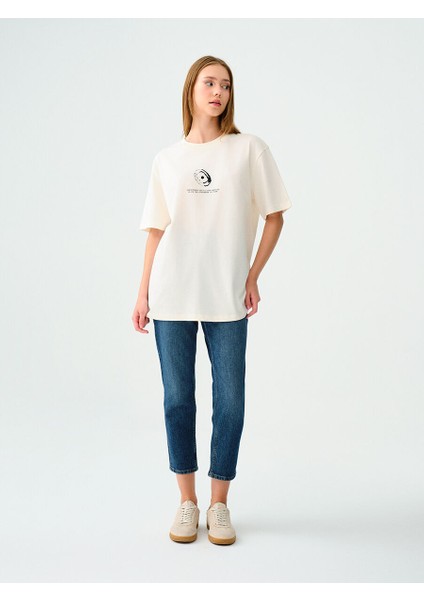 Mom Slim Fit Kadın Pantolon