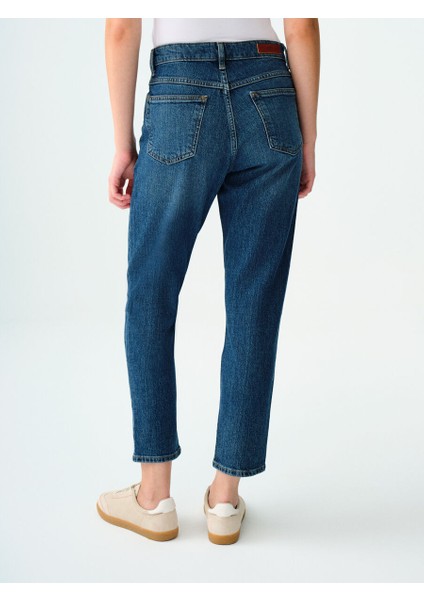 Mom Slim Fit Kadın Pantolon modelleri