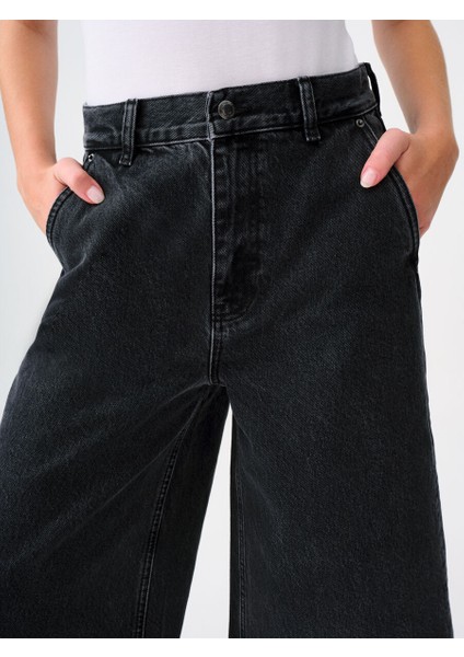 Culotte Cropped Regular Fit Kadın Pantolon indirimleri