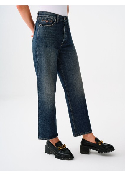 Vintage Straight Regular Fit Kadın Pantolon