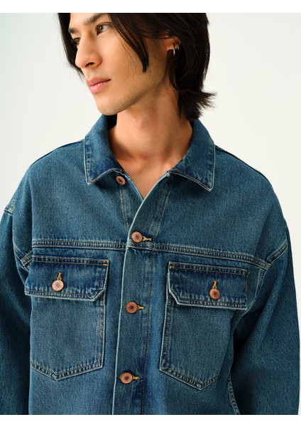 Oversize Fit Erkek Ceket fırsatları