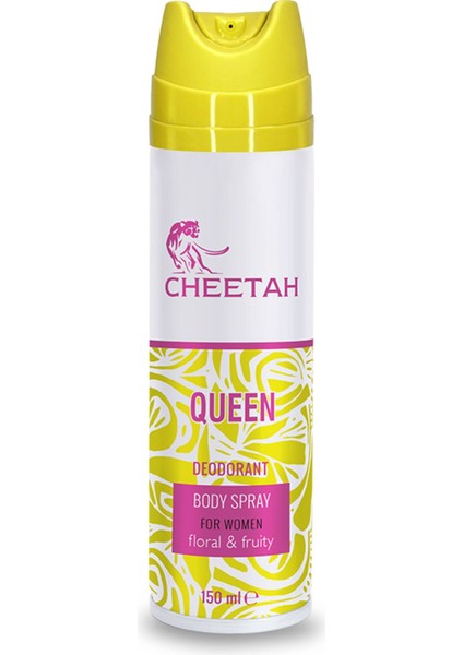 Queen Kadın Deodorant 150 ml Çiçeksi-Meyveli