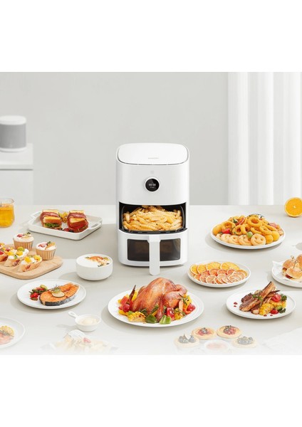 Mi Smart Airfryer Pro 4 L Fritöz Az Yağ ile Pişirme Teknolojisi