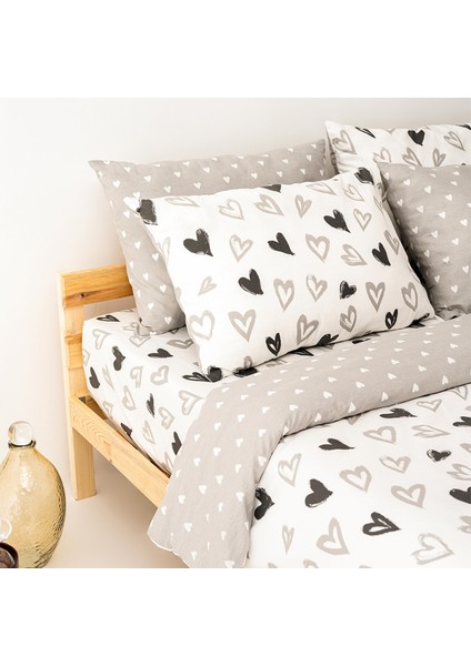 | Mix & Match | Lover | Pamuk Tek Kişilik Nevresim Seti