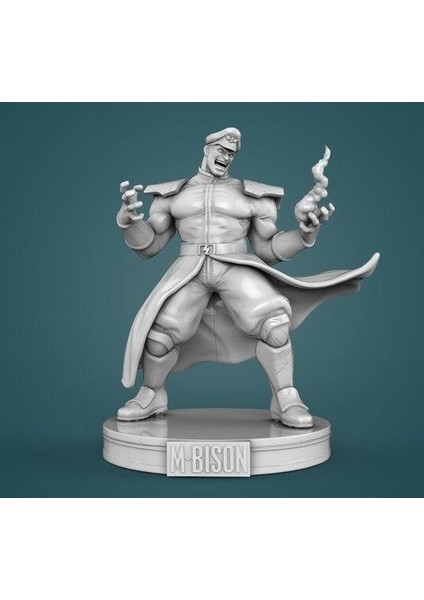 Street Fighter 'm. Bison' Figürü - 15 cm