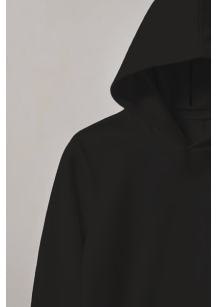 Köpekbalığı Baskılı Kapşonlu Çocuk Sweatshirt 12490 modelleri