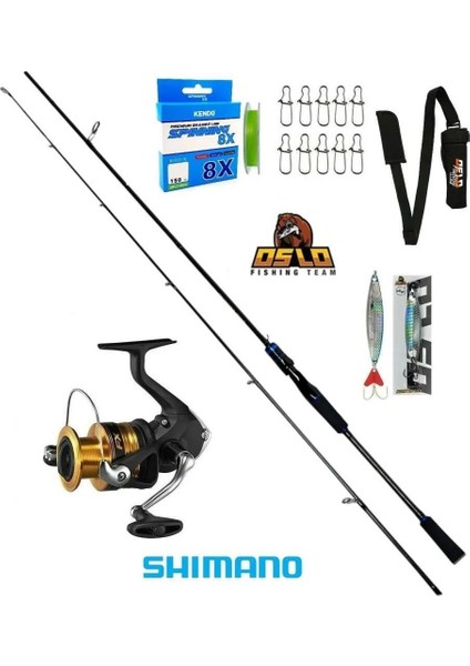 Fx C3000 Oslo Legend 270CM 7-40GR 8 Örgü Spin Olta Seti