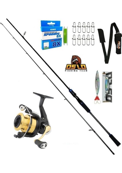 Rs 4000 Oslo Legend 270CM 7-40GR 8 Örgü Spin Olta Seti