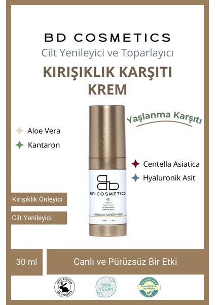 Kırışık Karşıtı Krem 30 Ml