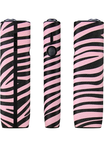 Yeni Iluma One Kapak Koruma Kılıfı Pembe Zebra Deseni