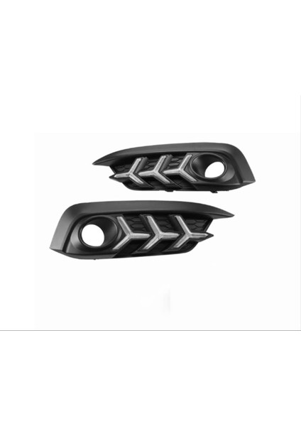 Cıvıc 16-19 Fc5 Makyajsız Kasa Ön Sis Ledi - Ağaç Dizayn