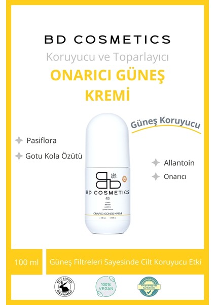 50 Spf Onarıcı Güneş Kremi 100 Ml