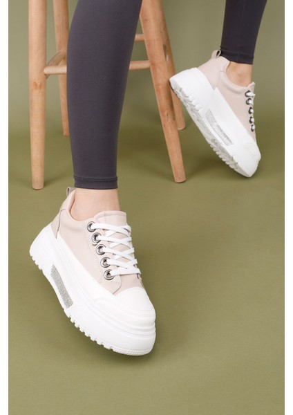 Vadese Kadın Bej Kadın Spor Ayakkabı