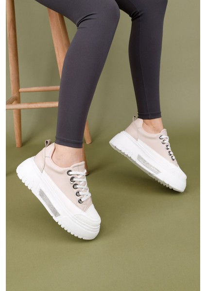 Vadese Kadın Bej Kadın Spor Ayakkabı fırsatları