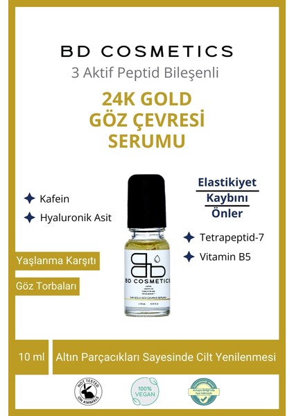 24 K Gold Göz Çevresi Serum 10 Ml
