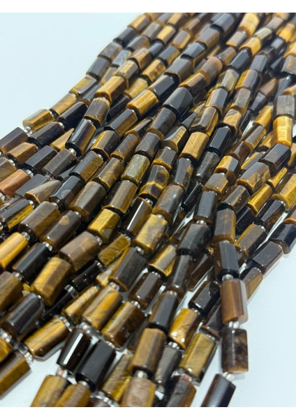 Silindir Faset Kesim Kaplangözü Taş Dizisi 7 x 10MM indirimleri