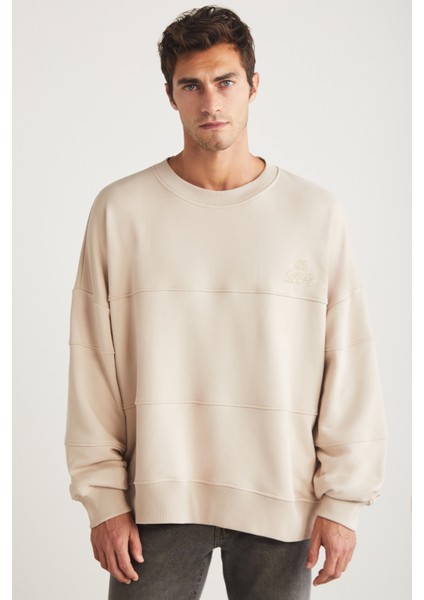 Kaylen Oversize Vizon Sweatshirt indirimleri