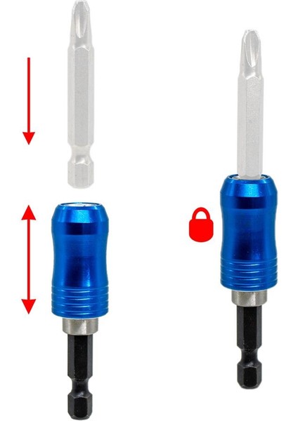 Pro-Scr 16306 Hızlı Manyetik Bits Tutucu 1/4" x 60 mm