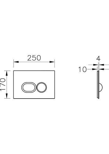 Liquid 740-2180 Kumanda Paneli, Krom