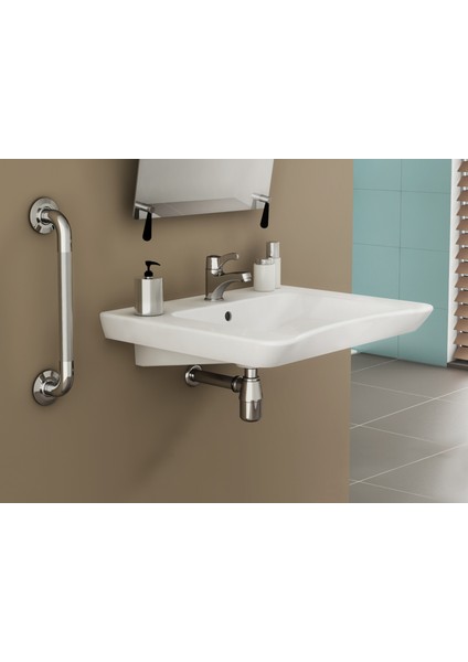 S20 5289B003-0001 Özel İhtiyaç Lavabosu, 60 cm, Beyaz