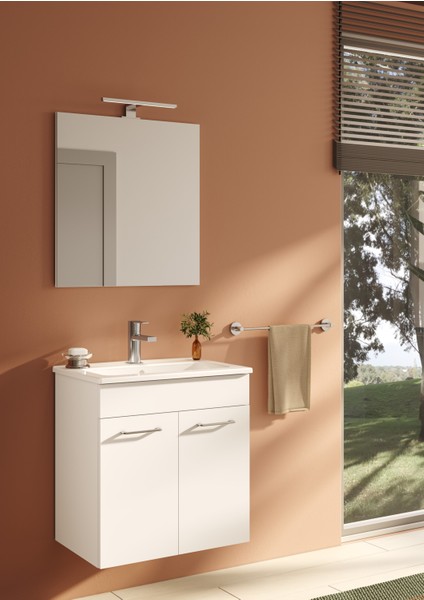 Base 300 A44141 Katı Sabunluk, Krom