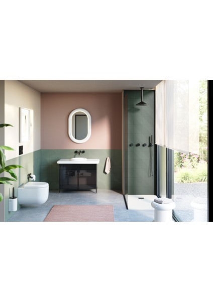 Liquid 7310B403-1828 Seramik Tezgah, 100 cm, Beyaz fiyatları