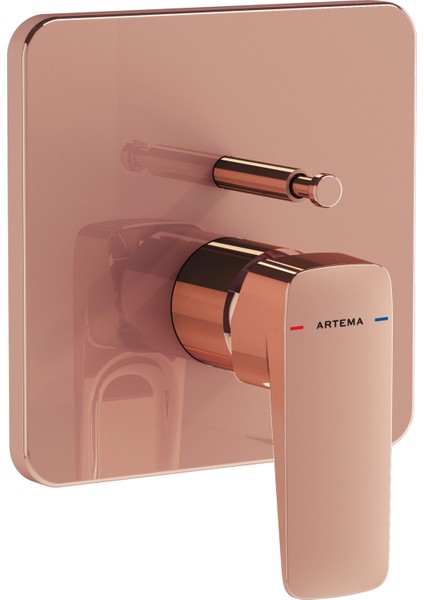 Root Square Ankastre Banyo Bataryası Soft Bakır A4275229