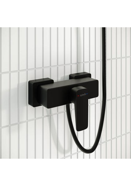 Root A4276136 Square Duş Bataryası, Mat Siyah fiyatları