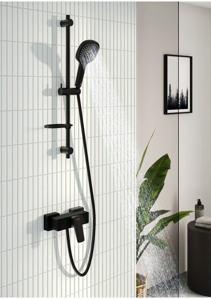 Root A4276136 Square Duş Bataryası, Mat Siyah modelleri