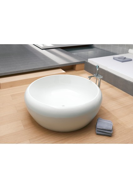 İstanbul A41819 Joystick Küvet Bataryası, Yerden, El Duşlu Krom