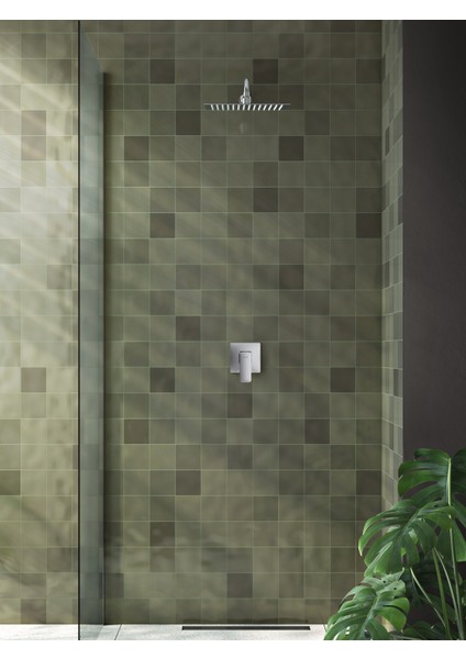 Root Square A42751 Ankastre Duş Bataryası, Sıva Üstü, Krom