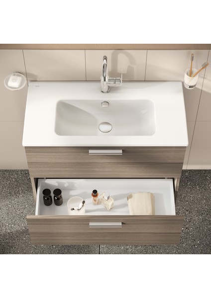 Mia 75101 Banyo Dolabı Seti, Çekmeceli, 80 cm, Cordoba indirimleri