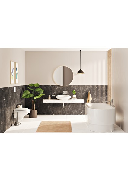 İstanbul 4280B403-0016 Çanak Lavabo, VitrA Clean, 60 cm, Beyaz