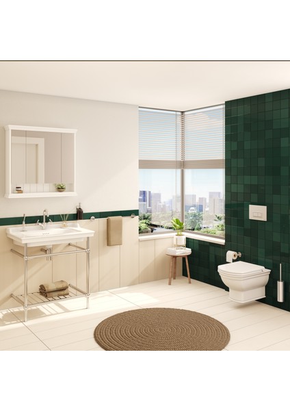 Origin A44897 Havluluk, 60 cm, Krom