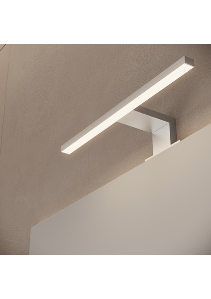 Mia 75024 Banyo Dolabı Seti, Çekmeceli, 80 cm, Parlak Beyaz