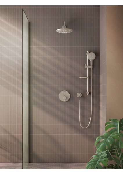 Bliss A4574234 2F Duş Başlığı, Fırçalı Nikel fiyatları