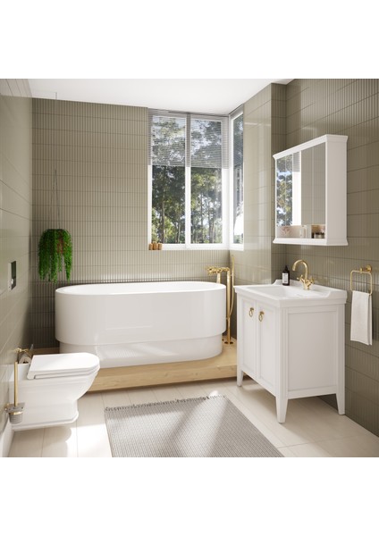 Valarte 124-003R009 Klozet Kapağı, Yavaş Kapanır, Kolay Çıkabilir, Beyaz fırsatları