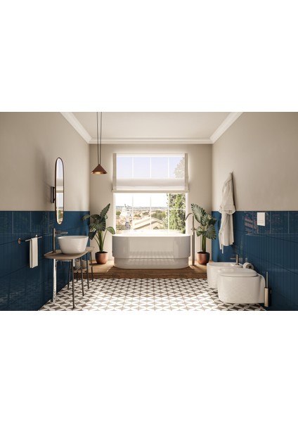 Plural 7830B403-0090 Rim-ex Asma Klozet, 55 cm, Beyaz fiyatları