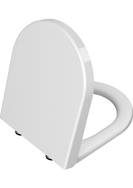 Integra 108-003R009 Klozet Kapağı, Yavaş Kapanır, Kolay Çıkabilir, Beyaz