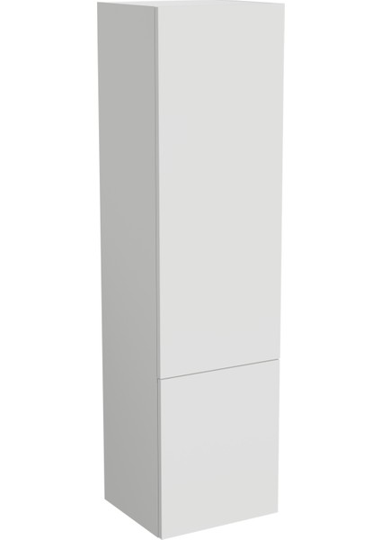 Metropole Pure 67277 Boy Dolabı, Mat Açık Gri,40 cm