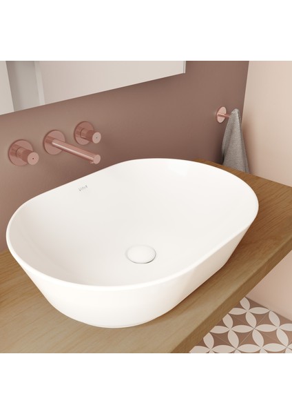 Geo 7427B003-0016 Oval Çanak Lavabo